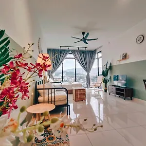 New 2br Warm And Lovely 10pax-无敌美景两房民宿 Beacon Executive Apartment George Town